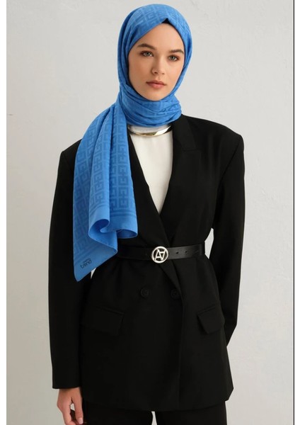 Trend Safir Şal 2 - 241834 Mavi