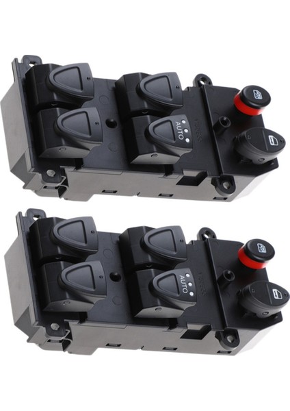 Honda Civic Için 2x 2006-2010 Elektrik Ana Kontrol Güç Kaldırıcı Pencere Anahtarı 35750-SNA-A130-M1 35750SNAA130M1 Rhd (Yurt Dışından)