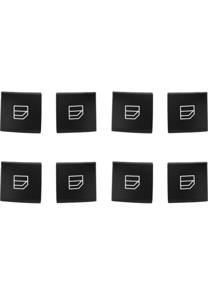 Mercedes Için 8x Benz W164 X164 W251 W245 W169 Pencere Anahtarı Onarım Düğmesi Sürücü Pencere Kontrol Anahtarı Düğmesi (Yurt Dışından)