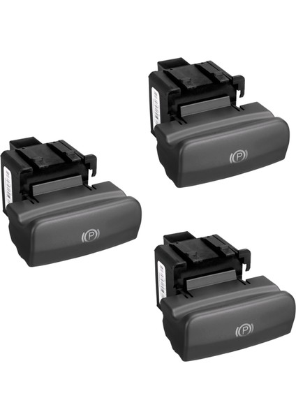 Peugeot Için 3x Araç Elektrikli El Freni Kontrol Anahtarı Park Anahtarı 3008/5008 470706 (Yurt Dışından)