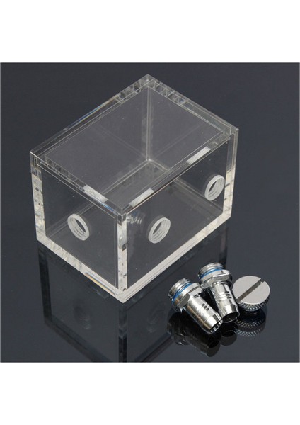 2x Yeni 200ML Akrilik Su Deposu Soğutucu Su Soğutma Radyatörü Pc Cpu Su Bloğu Şeffaf (Yurt Dışından) fırsatları