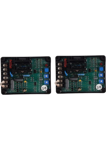 2x GAVR-12A Gavr 12A Avr Jeneratör Otomatik Voltaj Regülatörü Voltaj Regülatörü Kartı Jeneratör Aksesuarları (Yurt Dışından)