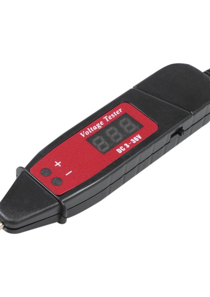 2x Evrensel 5-36V Araç Dijital LCD Voltaj Testi Kalem Profesyonel Otomobil Test Cihaz Dedektörü LED Işık (Yurt Dışından) modelleri
