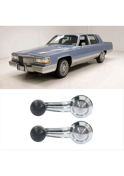 Pontiac Cadillac Chevy Olds Buick Için 1 Çift Set Krom Kapı Penceresi Krank Sapı 1732326 20348200 (Yurt Dışından) fiyatları
