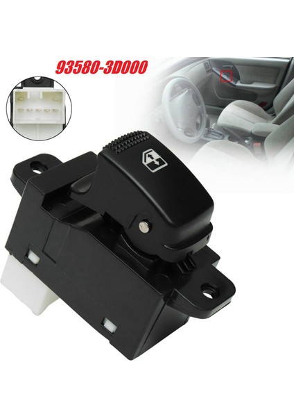 Hyundai Elantra Sonata Kia Rio Için 2x Yolcu Yan Elektrikli Güç Penceresi Anahtarı 93580-3D000 (Yurt Dışından) fiyatları