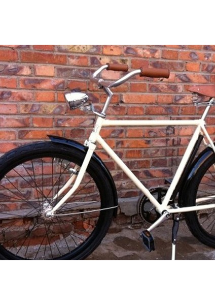 Bisiklet Lambası Vintage Bisiklet Aksesuarları Siyah (Yurt Dışından)