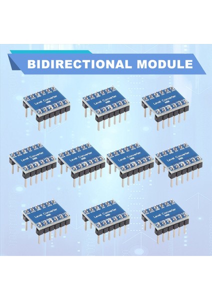 10PCS 4 Kanal Iıc I2C Mantık Seviye Dönüştürücü Iki Yönlü Modül 3 3V Ila 5V Vites Değiştiricisi (10 Paketi) (Yurt Dışından) indirimleri
