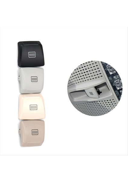 Araba Sunroof Pencere Anahtarı Düğmesi Kapak Benz C W205 E W213 S Sınıfı W222 Glc W253 Siyah (Yurt Dışından) fırsatları