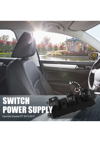 93571-A5020 Araba Ön Sol Sürücü Kapı Penceresi Anahtarı 93571A5010 &quot Autodown&quot Hyundai Elantra Gt 2013-2017 93571-A5100 (Yurt Dışından) indirimleri