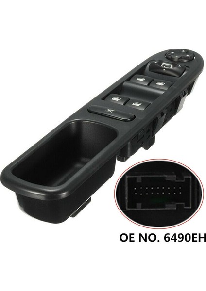 Ön Sağ Elektrikli Pencere Ayna Kontrol Anahtarı Konsolu Peugeot 207 Sw Wa 2007-2016 6490 Eh 6490EH SW-FH-PJ-612A (Yurt Dışından) fırsatları