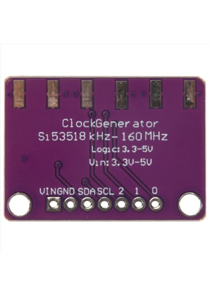 SI5351A I2C 25MHZ Saat Jeneratör Breakout Tahtası Arduino D9I2 Için 8khz Ila 160MHZ (Yurt Dışından) fırsatları