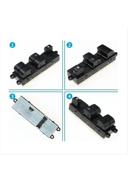 Araba Ön Sol Master Enerji Penceresi Anahtarı Pencere Asansör Anahtarı 25401-BB65B Nissan Navara D40 2004-2016 Lhd (Yurt Dışından) modelleri