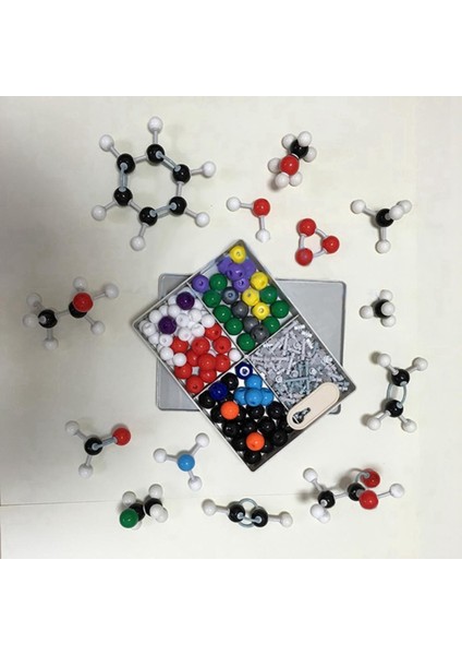 720 Pcs Moleküler Model Kiti Organik Kimya Moleküler Elektron Orbital Model Kimya Yardım Aracı Kimya Dersi (Yurt Dışından) fırsatları