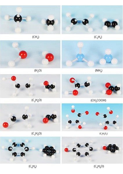 720 Pcs Moleküler Model Kiti Organik Kimya Moleküler Elektron Orbital Model Kimya Yardım Aracı Kimya Dersi (Yurt Dışından) indirimleri