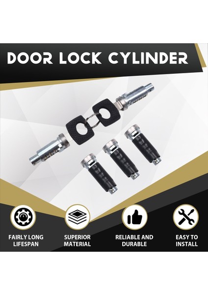 6707600205 Lt Mercedes Için 2 Aynı Anahtar Beş Pcs Kapı Kilit Fıçısı Vito W638 Herhangi Bir Kapı Yepyeni (Yurt Dışından) fırsatları