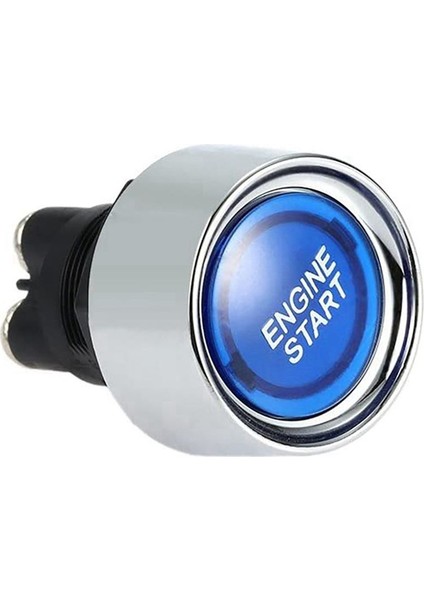 3x Motor Düğmesi Araba Dc 12V 24V Mavi Araç Başlat Motor Düğmesi Işık Anahtarı Düğmesi Başlangıç Atlama Anahtarı Yarış Mavisi Için (Yurt Dışından) modelleri