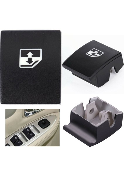 2pcs Elektrikli Pencere Anahtarı Düğmesi Kapak 13228881 Vauxhall Opel Astra Mk5 H 04-10 Zafıra B 05-11/tıgra B 04-09 (Yurt Dışından) fiyatları