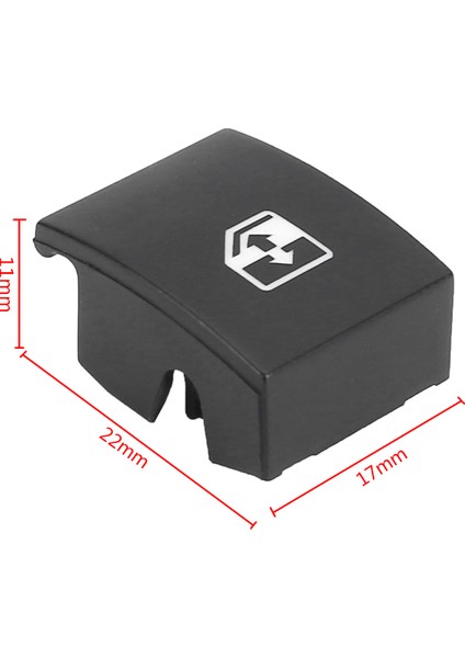 2pcs Elektrikli Pencere Anahtarı Düğmesi Kapak 13228881 Vauxhall Opel Astra Mk5 H 04-10 Zafıra B 05-11/tıgra B 04-09 (Yurt Dışından) modelleri