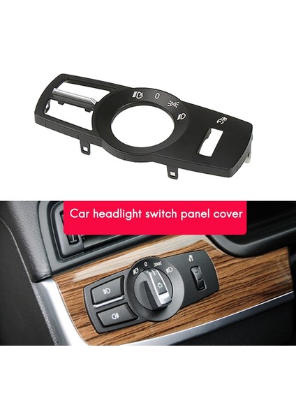 1pcs Araba Far Anahtarı Paneli Bmw Için 5/7 Serisi X3 X4 F01 F02 F03 F10 F18 F07 F06 F25 F26 2008-2017 B (Yurt Dışından) fırsatları