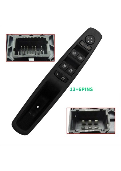 13+6pins Pencere Ana Kontrol Anahtarı 254000014R 254000008R Renault Laguna Fluence 2007-2015 Elektrikli Windows Düğmesi (Yurt Dışından) fiyatları