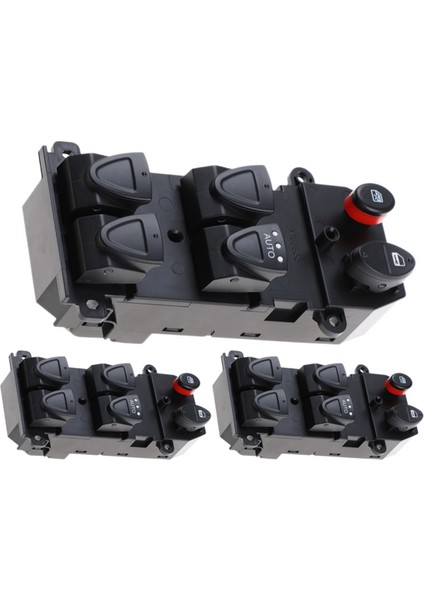 Honda Civic Için 3x 2006-2010 Elektrik Ana Kontrol Güç Kaldırıcı Pencere Anahtarı 35750-SNA-A130-M1 35750SNAA130M1 Rhd (Yurt Dışından)