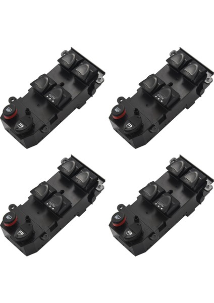 Honda Civic Için 4x Power Penceresi Anahtar Anahtarı 1 3 1 8 2 0 2006-2011 Sol Sürücü Tarafı Güç Kontrol Anahtarı (Yurt Dışından)