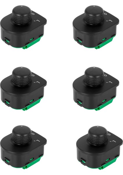 6x Ayna Kontrol Anahtarı 1J1959565A FOR-1998 1999 Golf 2002-2005 Jetta &amp 98-10 Beetle 98-05 Passat (Yurt Dışından)