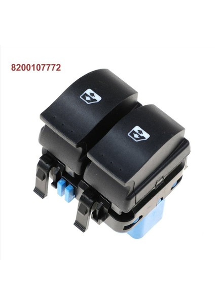 2x Yeni Sürücü Güç Penceresi Anahtarı 8200107772 Renault Scenic 2 Megane 2 (Yurt Dışından) modelleri