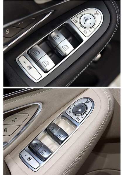 3x Araç Iç Pencere Cam Kaldırıcı Düğmesi Mercedes Benz C Sınıfı W205 C180 C200 C260 C300 C63 W204 1 (Yurt Dışından) fırsatları