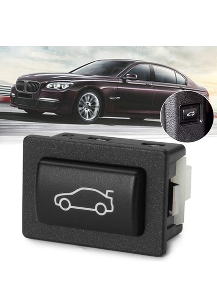 3x Evrensel Araba Bagaj Kilitleme Anahtarı Düğmesi Plastik Siyah Bmw F20 F30 F35 F10 F11 F18 E84 61319200316 2011-2014 (Yurt Dışından) fırsatları