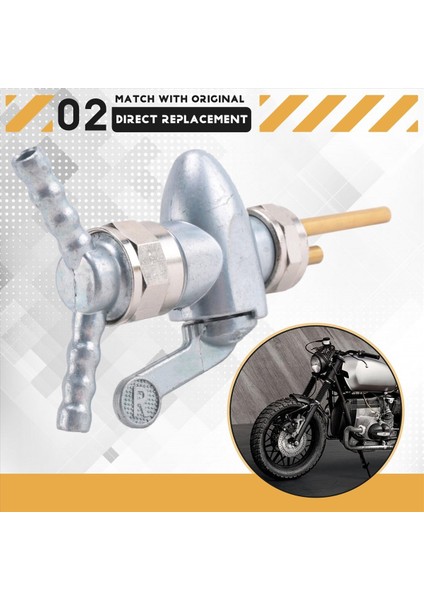 Motosiklet 2 Outlet Petcock Yakıt Valfleri Anahtarı -Bmw R51/3 R67 R67/2 R67/3 R68 R69 R50 R50S R60 R60/2 R69 R69S (Yurt Dışından) modelleri