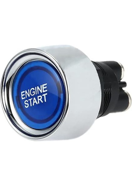 2x Motor Düğmesi Araba Dc 12V 24V Mavi Araç Başlat Motor Düğmesi Işık Anahtarı Düğmesi Başlangıç Kontak Anahtarı Yarış Mavisi Için (Yurt Dışından) fırsatları