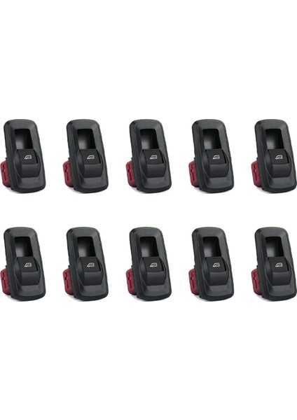 10X Güç Penceresi Kontrol Anahtarı 8A6T14529AA 8A6T-14529-AA Ford Fiesta Vı 1 25 1 4 1 6 2008-2013 Araba Aksesuarları (Yurt Dışından)