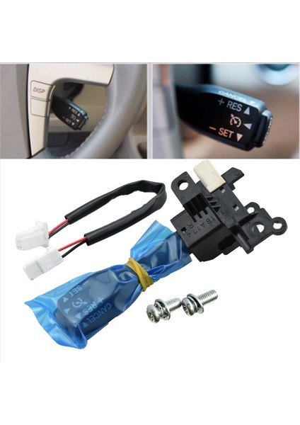 Toyota Corolla Yaris Vios Hilux Hiace Için 20X Cruise Control Switch Dilek Auris Prius Previa Rav4 84632-34011 B (Yurt Dışından) modelleri
