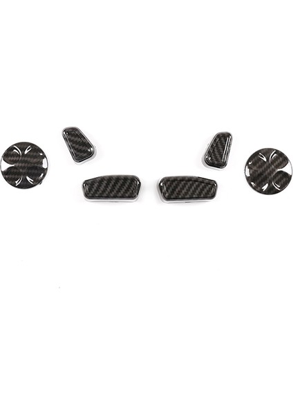 6pcs Abs Koltuk Ayar Düğmesi Kapak Alfa Için Romeo Giulia Stelvio 2017 2018 2019 2020 Otomatik Aksesuarlar (Yurt Dışından) fiyatları