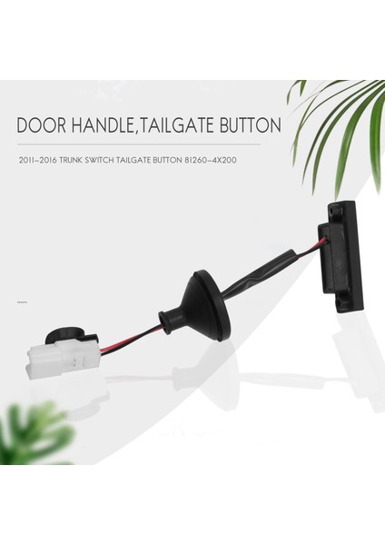 81260-4X200 Kıa Rıo 2011-2016 Için Kapı Kolu Gövde Kilit Bırakma Anahtarı (Yurt Dışından) fırsatları