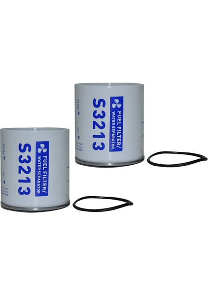 2x S3213 Dıştan Takma Deniz Yakıt Filtre Elemanları Yakıt Su Ayırıcı Filtre Elemanları (Yurt Dışından)