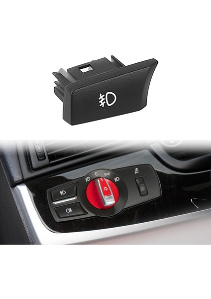 1pcs Araba Arka Sis Işık Düğmesi Kapağı Bmw Için 5/7 Serisi X3 X4 F01 F02 F03 F10 F18 F07 F06 F25 F26 2008-2017 (Yurt Dışından) fırsatları