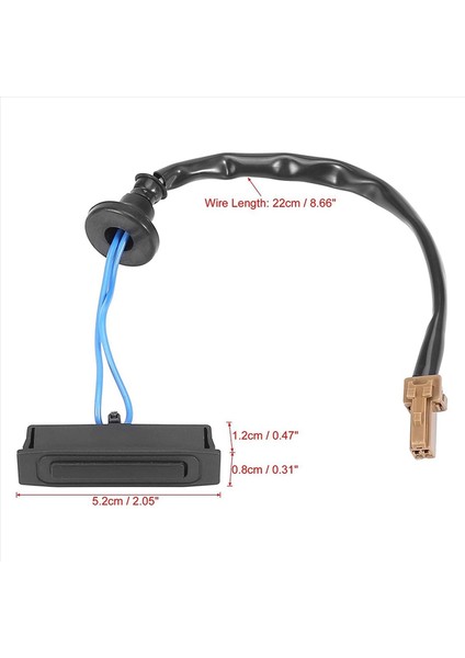 2x Araba Bagaj Kapağı Serbest Bırakma Anahtarı Nissan Versa Için Arka Kapı Serbest Bagaj Anahtarı 2007-2013 25380-ED000 (Yurt Dışından) fiyatları