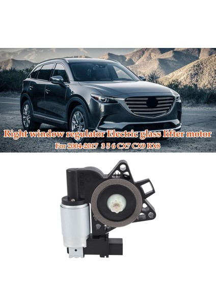 Sağ Pencere Regülatörü 2004-2017 Mazda 3 5 6 Cx7 Cx9 Rx8 742-802 GJ6A5858XF Için (Yurt Dışından) fiyatları