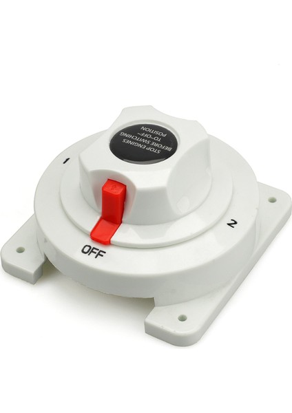 Dağıtım Deniz Tekne Pil Anahtarı Deniz Çift Pil Seçici Anahtar Tekne Rv Motor 4 Pozisyon (Yurt Dışından)