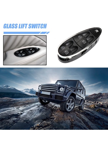 2118210058 Mercedes Benz E-Serisi W211 2003-2008 Için Araç Elektrikli Güç Penceresi Anahtarı (Yurt Dışından) indirimleri