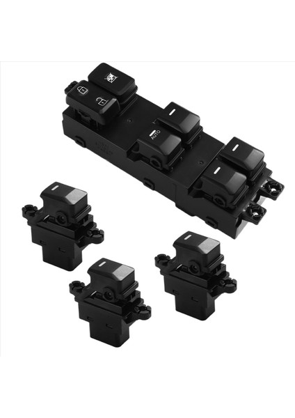 1set Kıa Morning Picanto Araba Parçaları Için Yeni Güç Penceresi Kontrol Anahtarı Düğmesi Kaldırıcı Regülatörü 93570-1Y200 93575-1Y000 (Yurt Dışından) modelleri