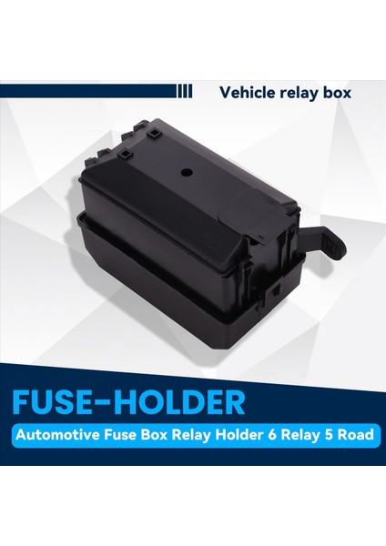 Sigorta-Röle Kutusu 5 Sigorta Tutucular 6 Röle Blok Tutucuları Sigorta-Blok 12V Sigorta Kutusu Araba (Yurt Dışından) indirimleri