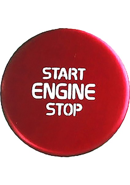 Volvo Için 2 Pcs XC40 Bir Anahtar Başlat Ateş Tuş Anahtarı Dekorasyon Çıkartması Otomatik Araç Aksesuarları 2018-2020 Kırmızı ve Gümüş (Yurt Dışından) fiyatları