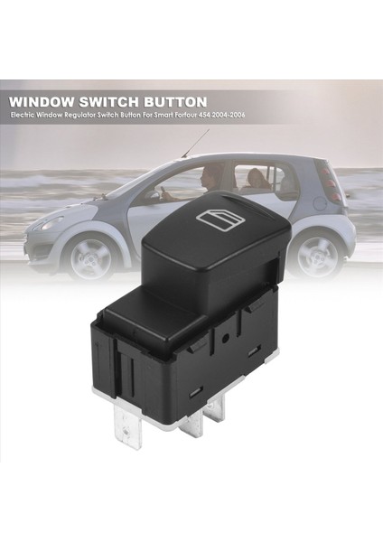 A4548201010 4548201010 Smart Forfour Için Elektrikli Pencere Regülatör Anahtarı Düğmesi 454 2004 2005 2006 Aksesuarlar Siyah (Yurt Dışından) fırsatları