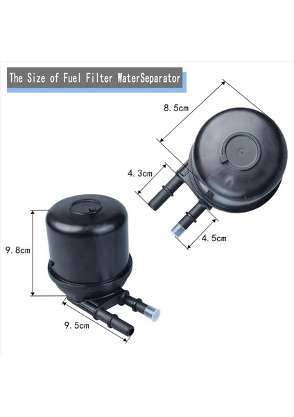 3x Ford F250 F350 F450 F450 F550 2011-16 Yakıt Filtresi BC3Z-9N184-B 6 7l Dizel FD4615 (Yurt Dışından) modelleri