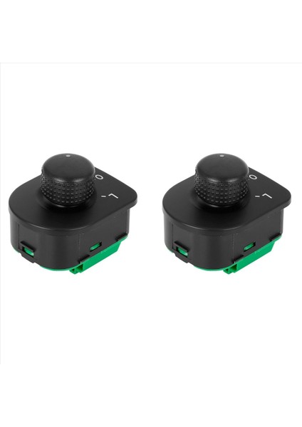 2x Ayna Kontrol Anahtarı 1J1959565A FOR-1998 1999 Golf 2002-2005 Jetta &amp 98-10 Beetle 98-05 Passat (Yurt Dışından)