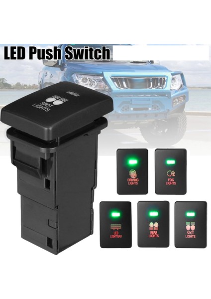 12V Araba Işık Buton Toyota Için Ikiz Sis Farları Açık/kapalı F (Yurt Dışından) indirimleri