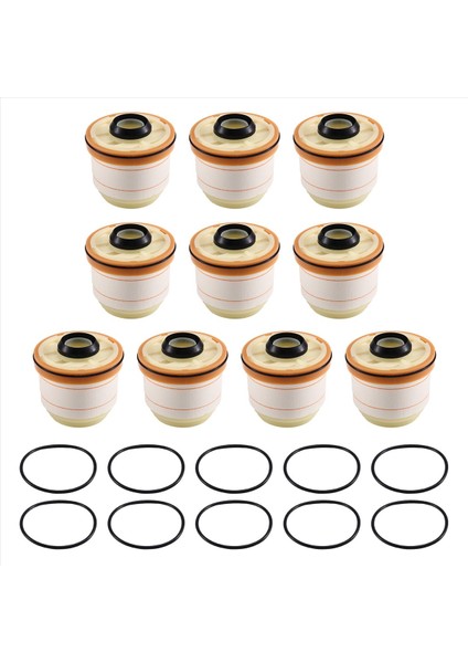 10PCS 23390-0L041 23390-0L030 Motor Yakıt Filtre Elemanı 3390-0L010 23390-0L020 Toyota Hiace Hilux Innova (Yurt Dışından)